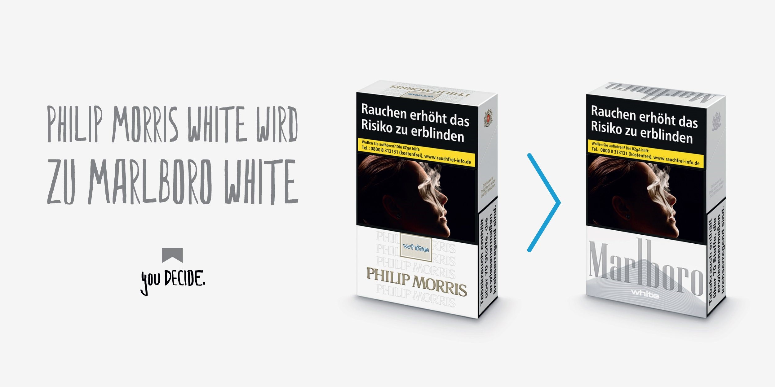 Aus Philip Morris White wird Marlboro White