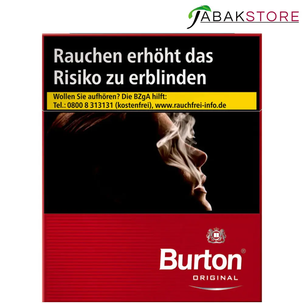Burton Red XXXL Zigaretten 10,50€