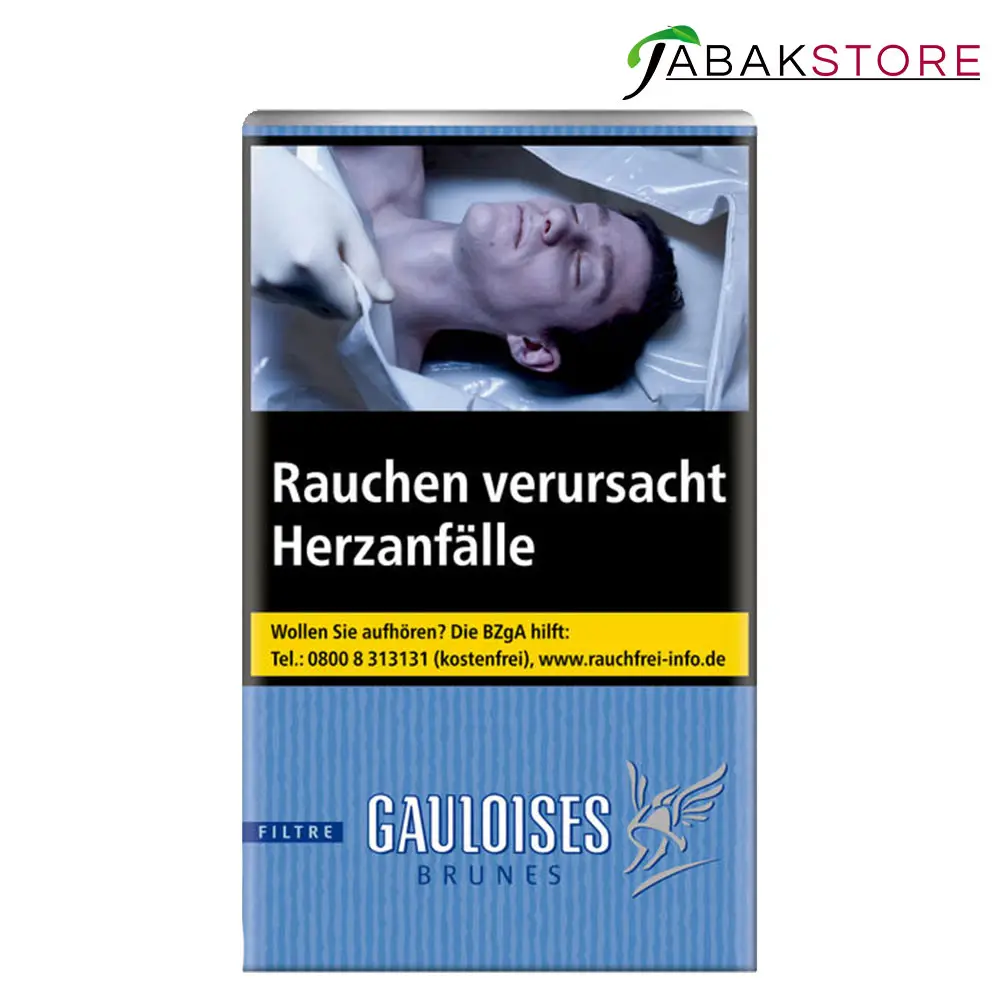 Gauloises Brunes mit Filter 8,70 Euro | 20 Zigaretten