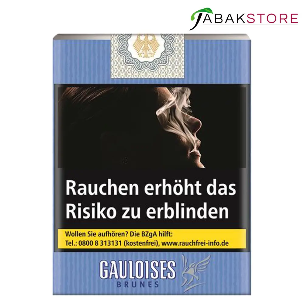 Gauloises Brunes OHNE Filter 8,50 Euro | 20 Zigaretten