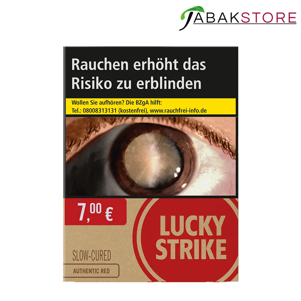 Lucky Strike Authentic Red 8,40 Euro | 20 Zigaretten