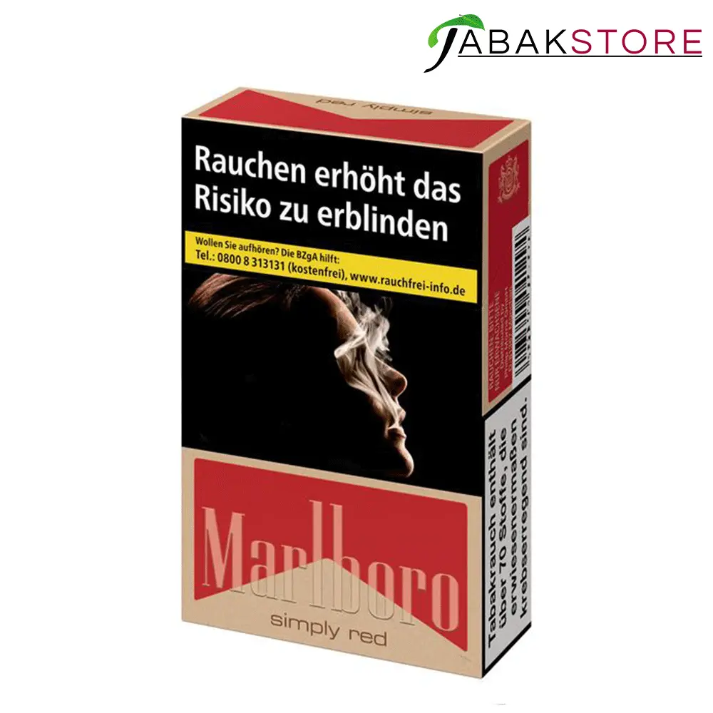 Marlboro Simply Red 8,40 Euro | 20 Zigaretten