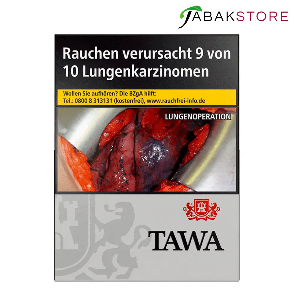 Tawa Silver 7,90 Euro | 27 Zigaretten