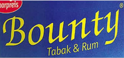 Bounty Tabak Logo mit Tabak & Rum