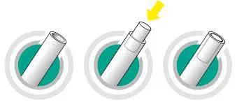 Elixyr Filter Tips aus der Packung entnehmen und in den Hohlraum der Elixyr+ Zigarette einlegen
