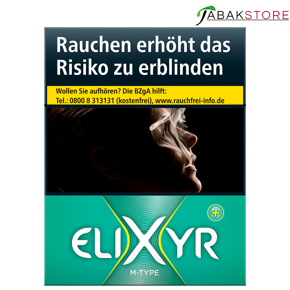 Elixyr Green Plus Zigaretten 8,00 Euro | 23 Zigaretten