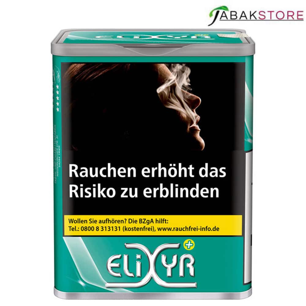 Elixyr Plus Green 18,95 Euro | 115g Zigarettentabak
