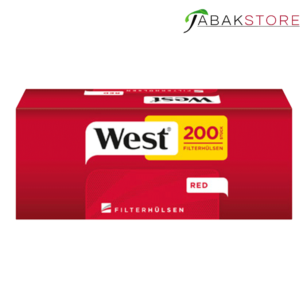 West Red 200er Hülsen