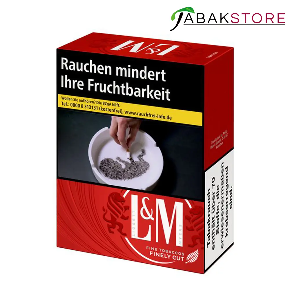 L&M Red 8,00 Euro | 20 Zigaretten