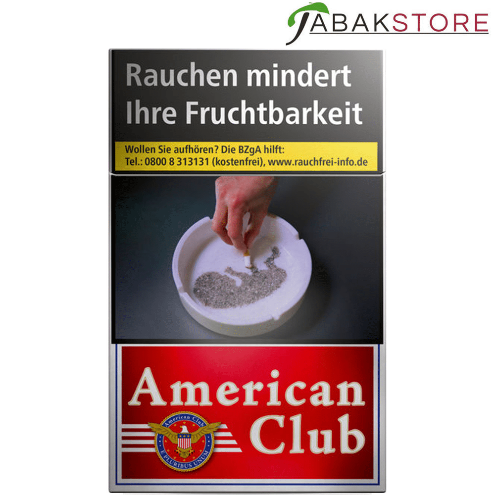 American Club OP 6,00 Euro, 20 Zigaretten