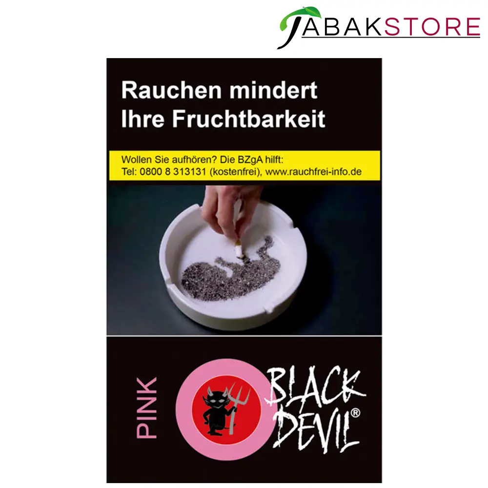 Black Devil Pink 6,20 Euro | 20 Zigaretten