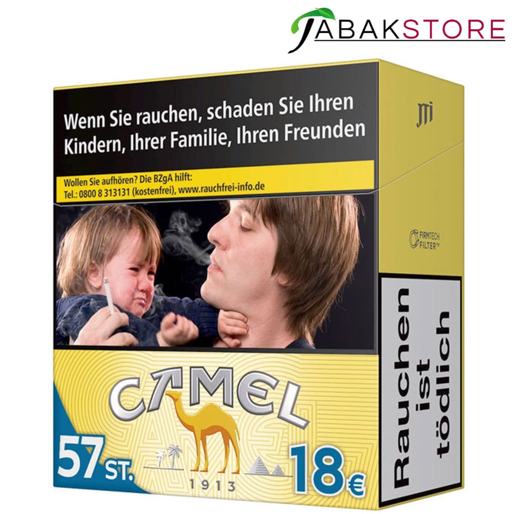 Camel Yellow 18,00 Euro | 53 Zigaretten