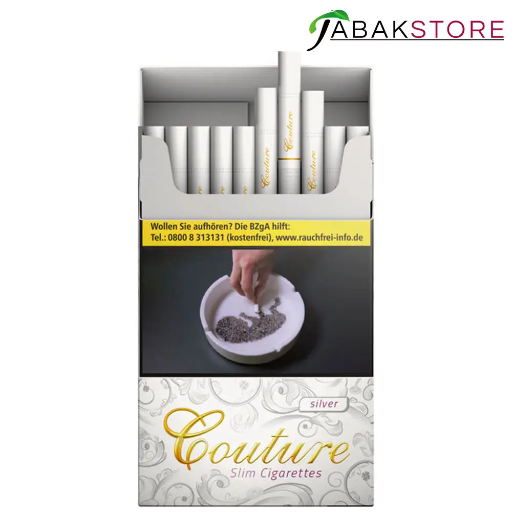 Couture Slims Silver 6,60 Euro | 20 Zigaretten