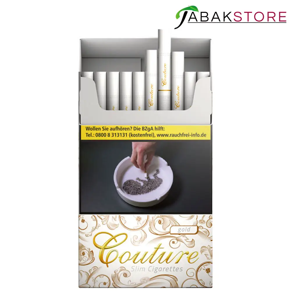 Couture Slims Gold 6,60 Euro | 20 Zigaretten