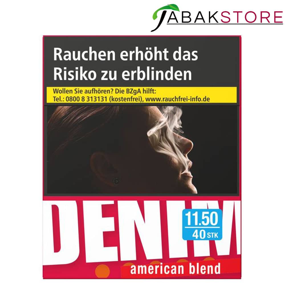 Denim Red 11,50 Euro | 40 Zigaretten