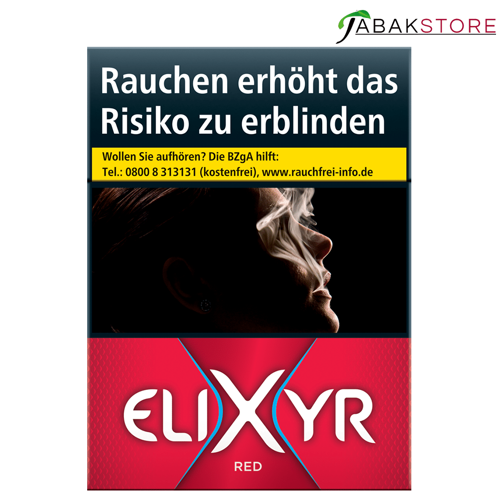 Elixyr Red 8,00 Euro | 23 Zigaretten