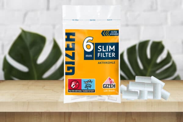 Gizeh-Slim-Filter-6mm-mit-Aktivkohle-geöffnet