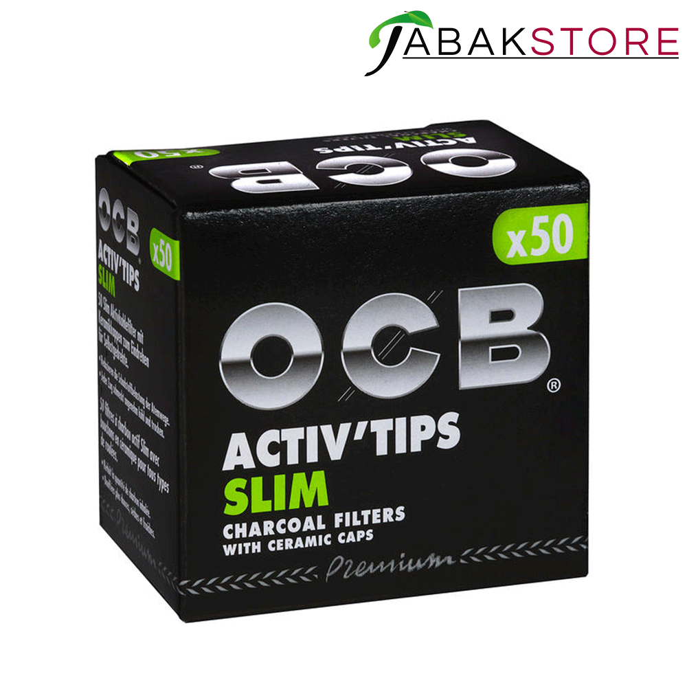 OCB Activ Tips Slim | 50er