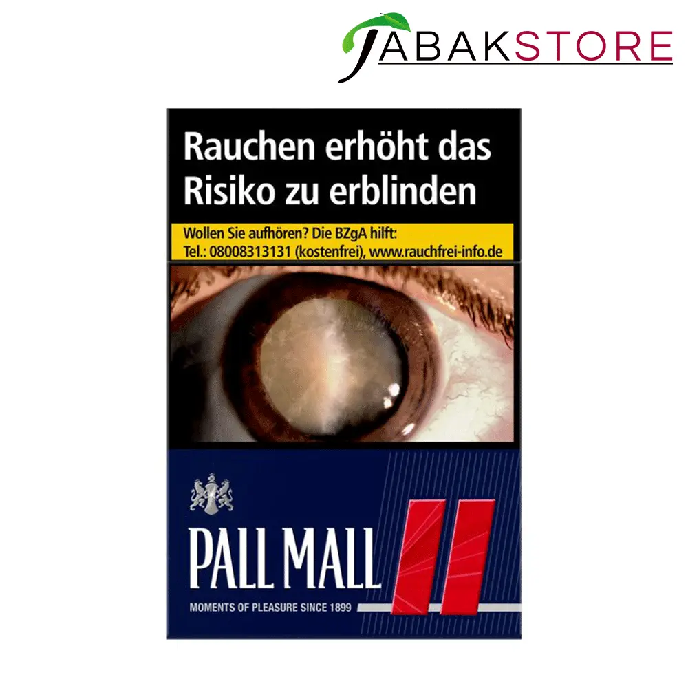Pall Mall Red 8 Euro | 20 Zigaretten