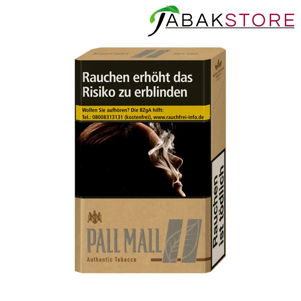Pall Mall Authentic Silver 8 Euro | 20 Zigaretten