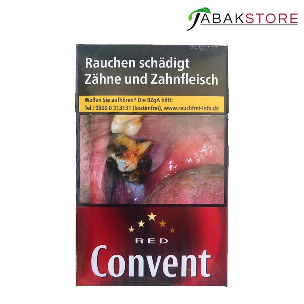 Convent Red Zigaretten Online Kaufen Im Online Shop Vom Tabakstore