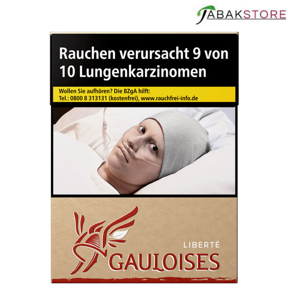 Gauloises Liberte Red Paper Filter 10,00 Euro | 25 Zigaretten