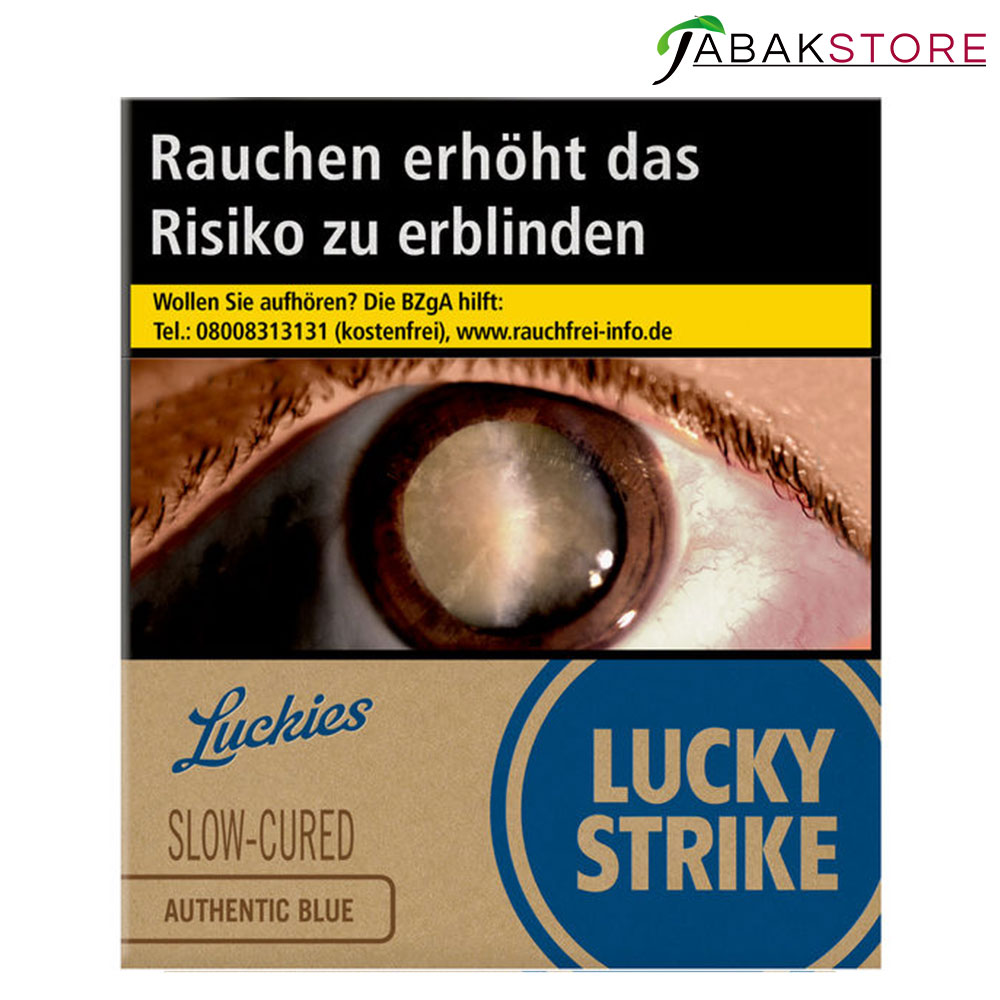 Lucky Strike Authentic Blue 10,00 Euro | 25 Zigaretten