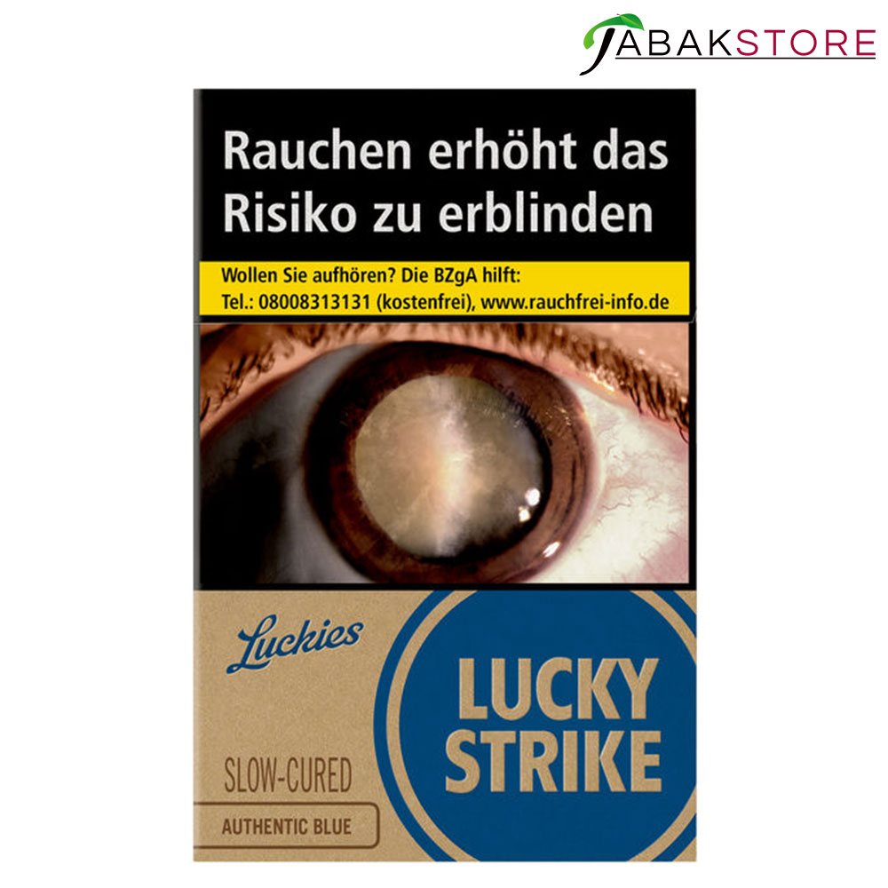 Lucky Strike Authentic Blue 8,40 Euro | 20 Zigaretten