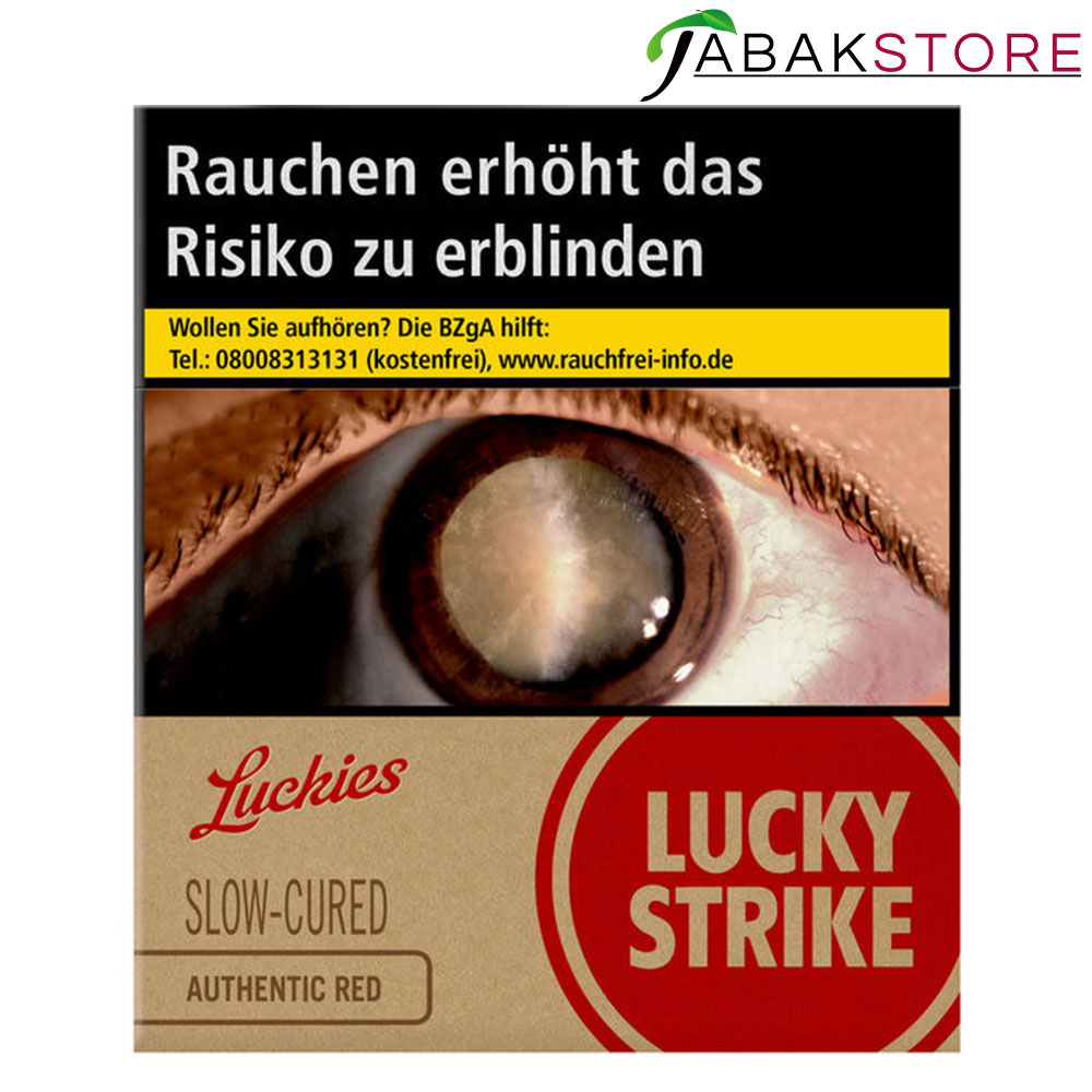 Lucky Strike Authentic Red 10,00 Euro | 25 Zigaretten