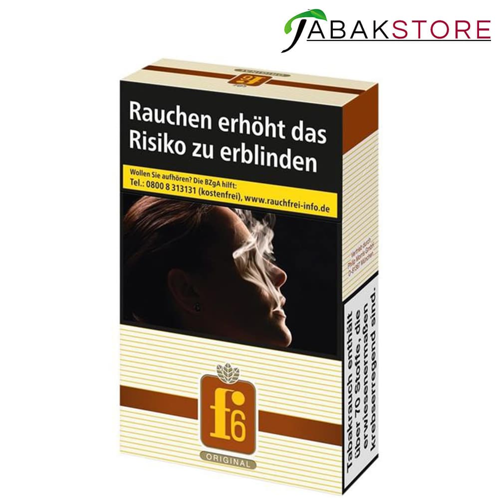 F6 Zigaretten 8,00 Euro | 20 Zigaretten