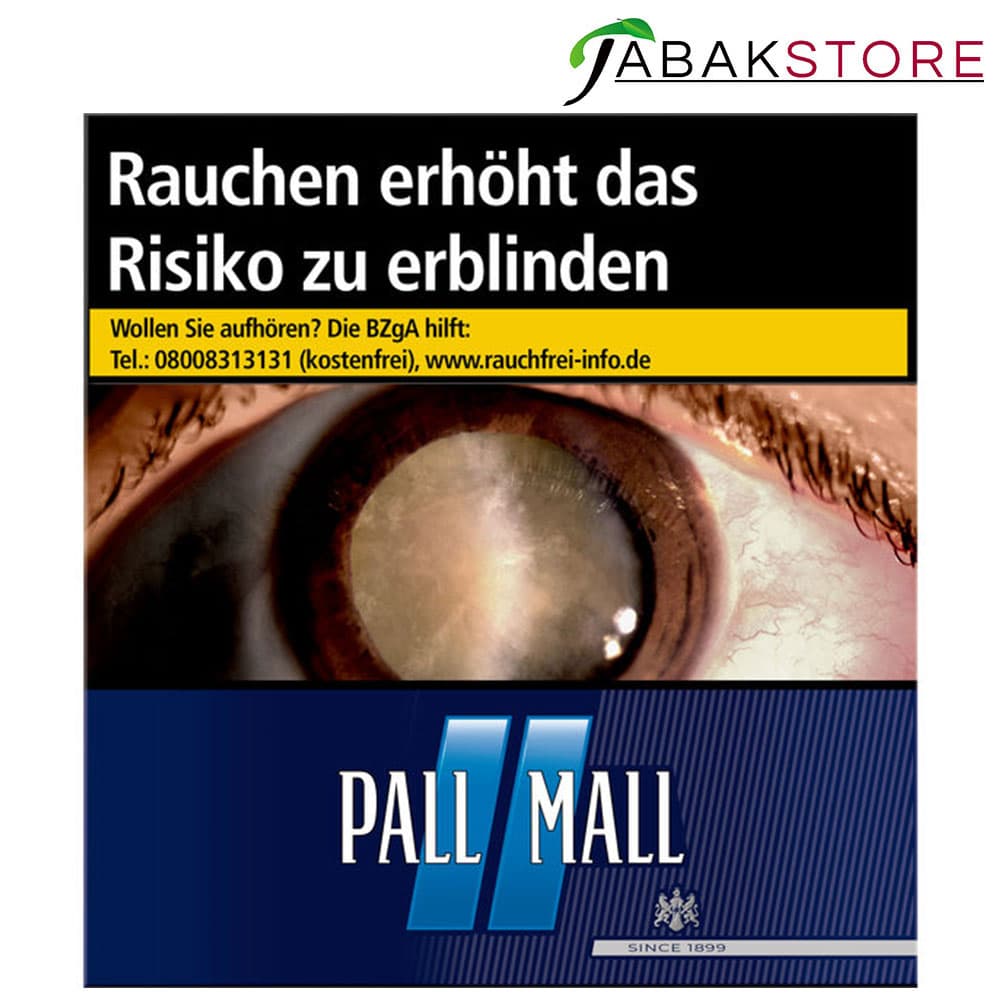 Pall Mall Blue 19,75 Euro | 60 Zigaretten