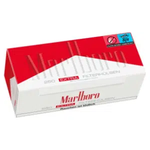 Marlboro Red Extra Hülsen 250