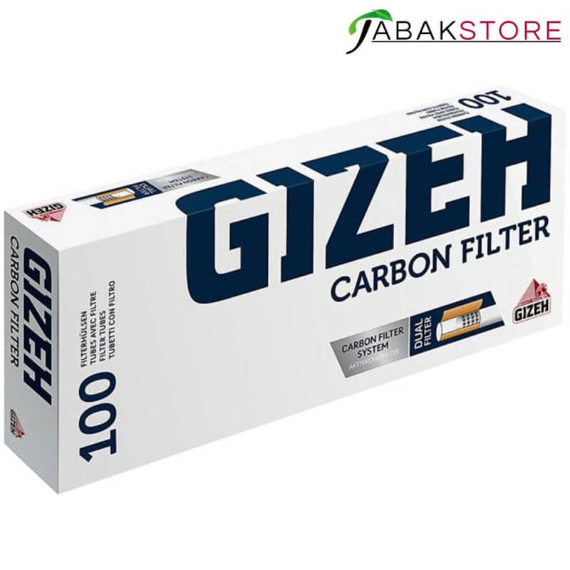 GIZEH-Carbon-Filter-Hülsen