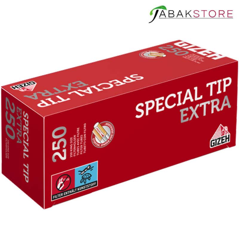 Gizeh-Special-Tip-Extra-Hülsen-in-Rot