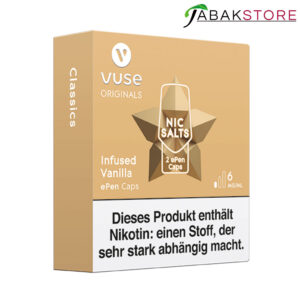 Vuse-ePen-Caps-Infused-Vanilla-6-mg-links-seitlich