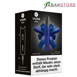 Vuse-epen-3-Device-Kit-Blau-links-seitlich