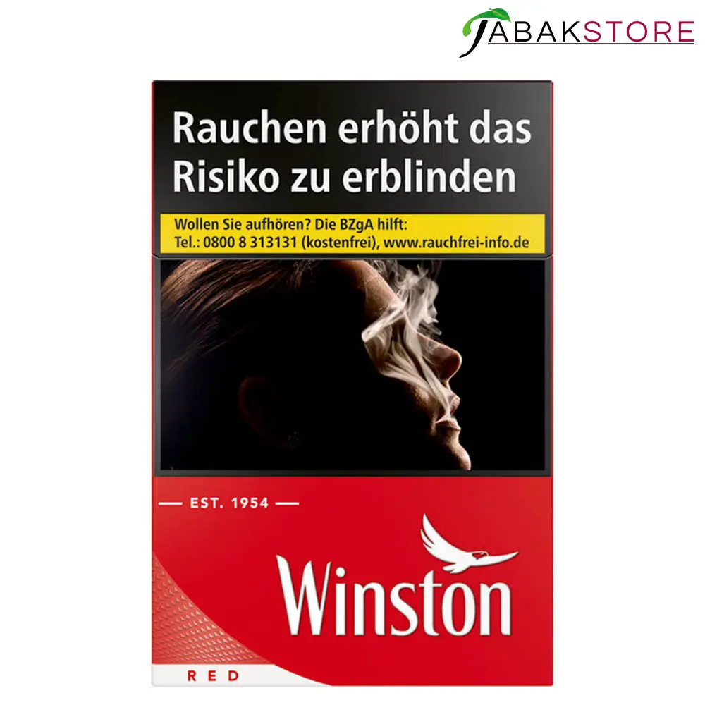 Winston Red 8,00 Euro | 20 Zigaretten