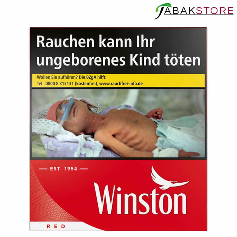 Winston Red 10,00 Euro | 26 Zigaretten