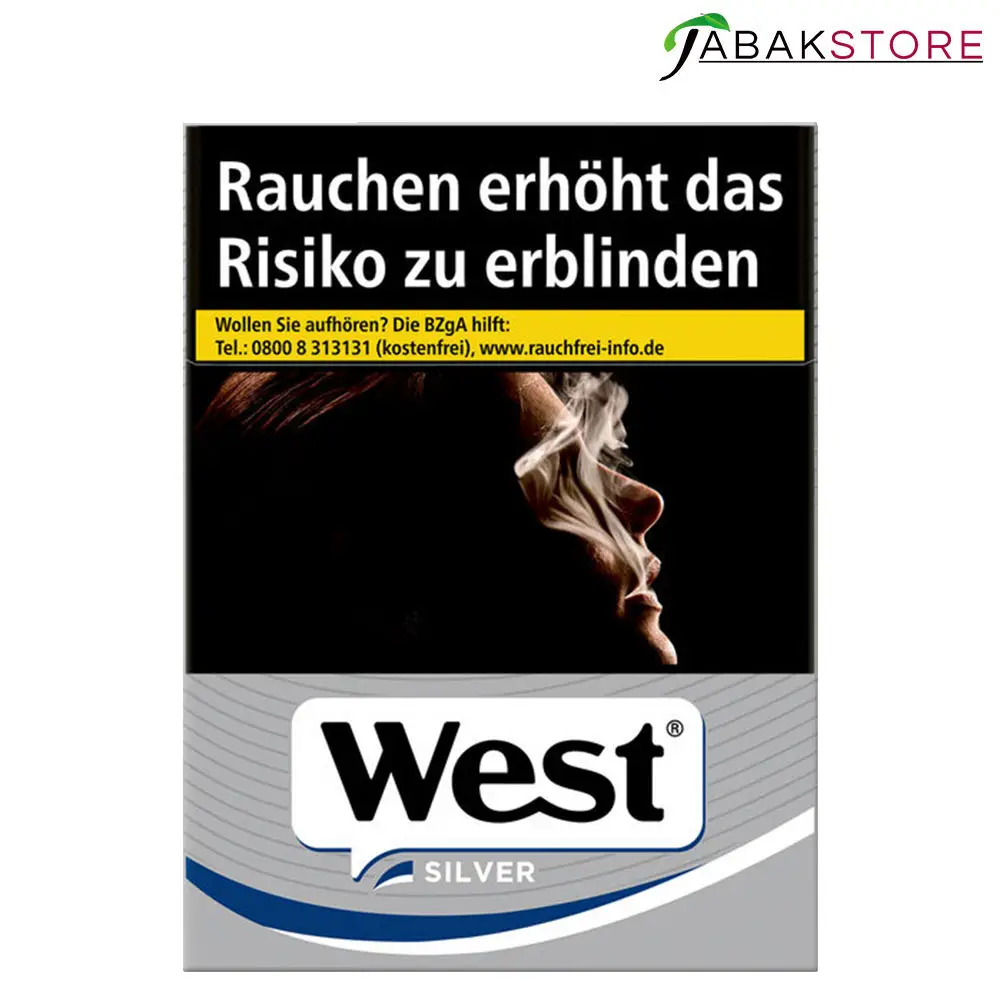 West Silver 8 Euro | 20 Zigaretten