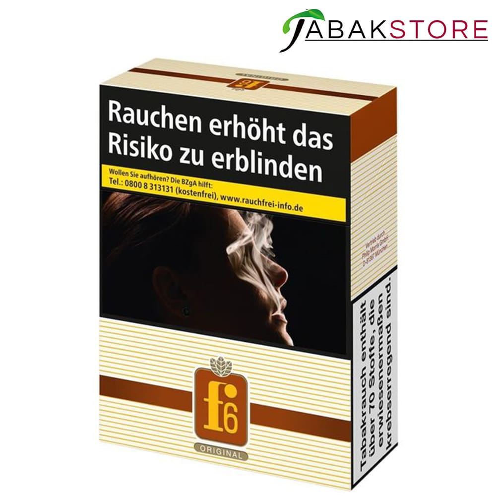 F6 Zigaretten 10,00 Euro | 27 Zigaretten