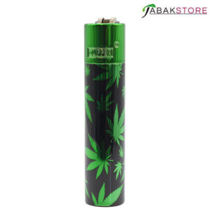 Clipper-Green-Leaves-Metall