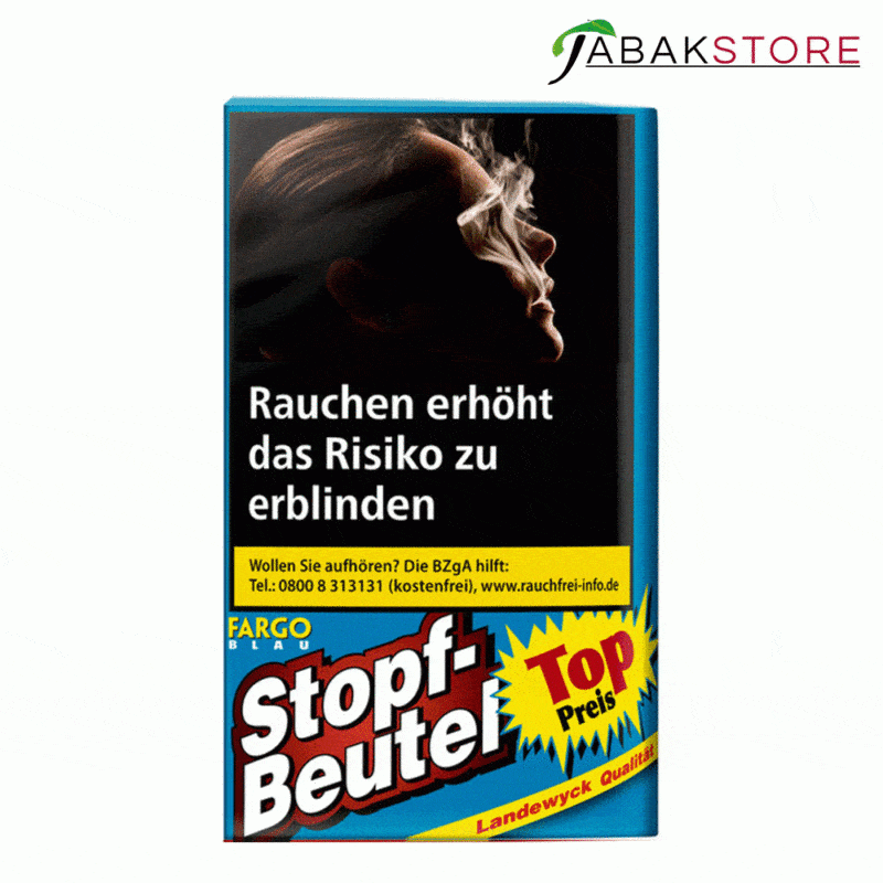 Fargo-tabak-blau-30g-päckchen