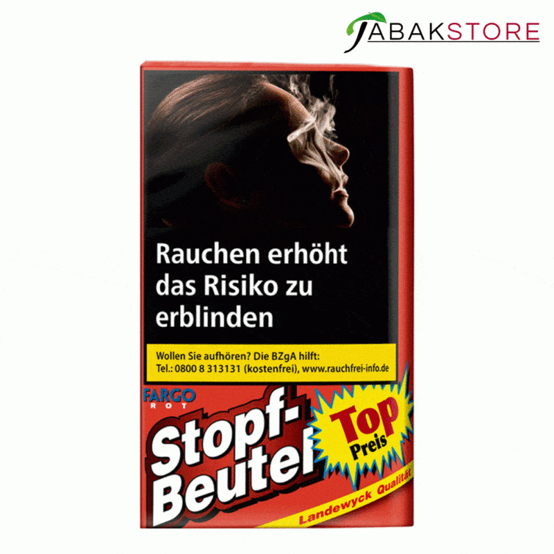 Fargo-tabak-rot-30g-päckchen