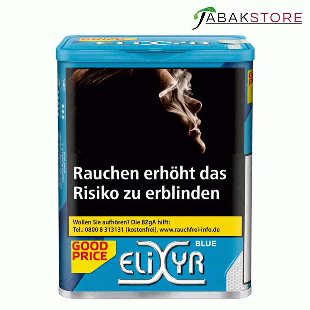 Elixyr Blue 18,95 Euro | 115g Zigarettentabak