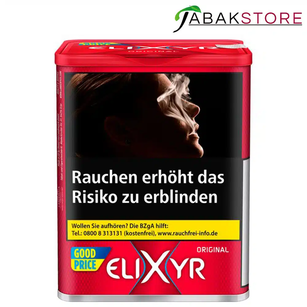Elixyr Red 18,95 Euro | Original | 102g Zigarettentabak