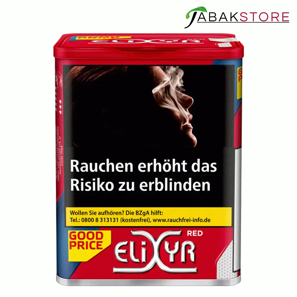 Elixyr Red 18,95 Euro | 115g Zigarettentabak