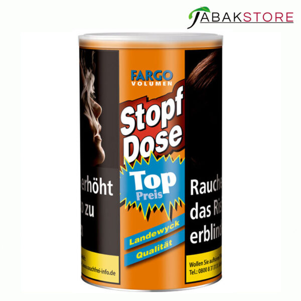 fargo-volumen-tabak-gelb-stopf-dose
