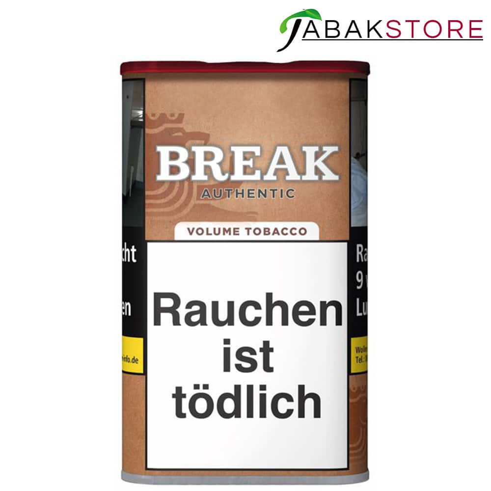 Break Authentic 14,50 Euro | 65g Volumentabak