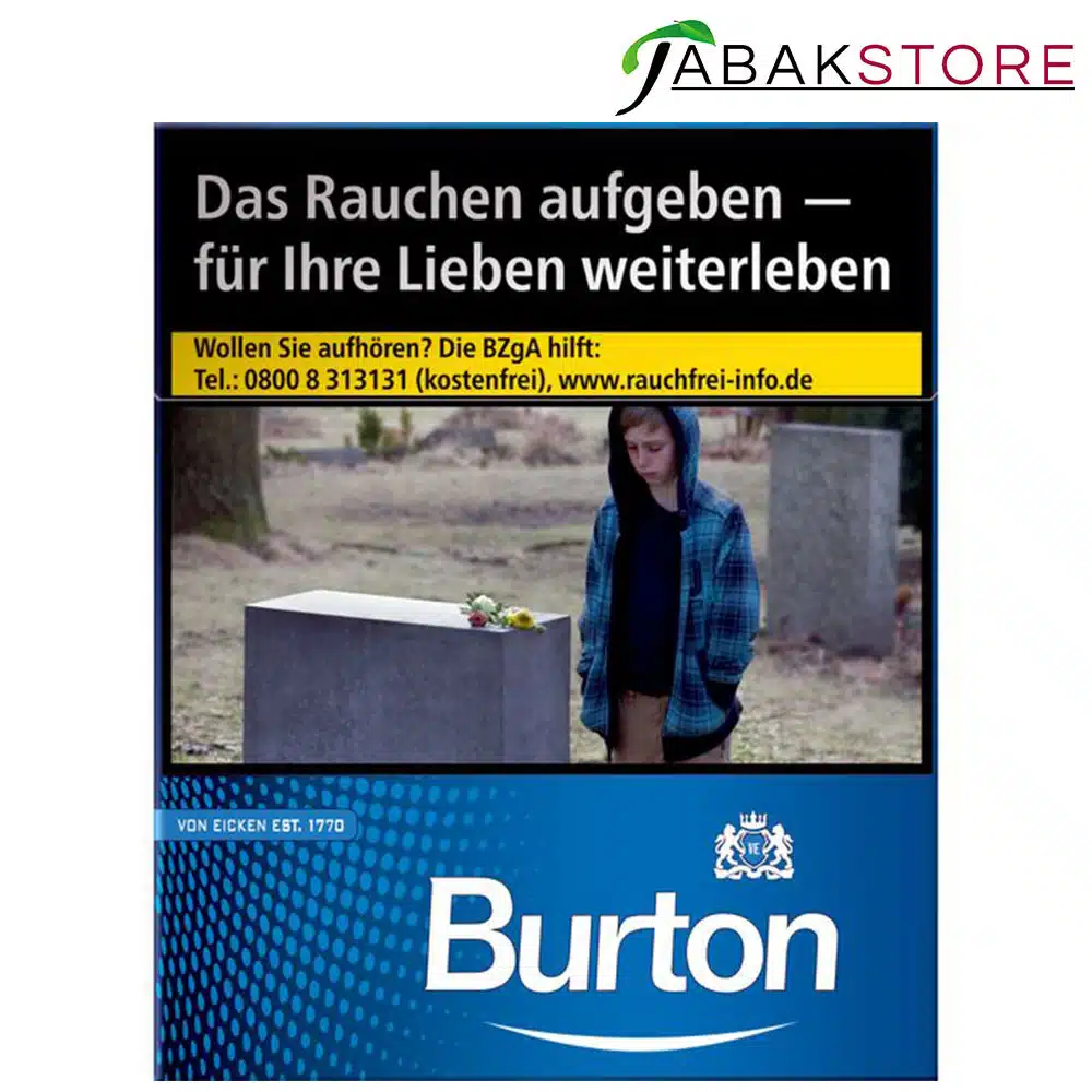 Burton Blue 13,00 Euro | 40 Zigaretten