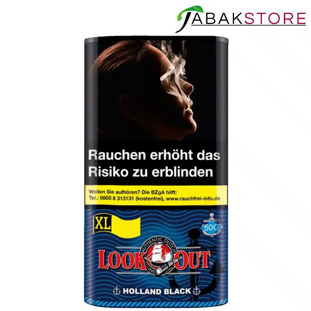 Look Out Black Shag 8,50 Euro | 50g Drehtabak